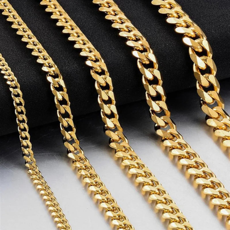 3/5/7/9MM Link Stainless Steel Chains