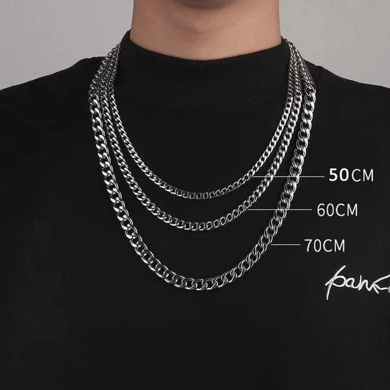 3/5/7/9MM Link Stainless Steel Chains