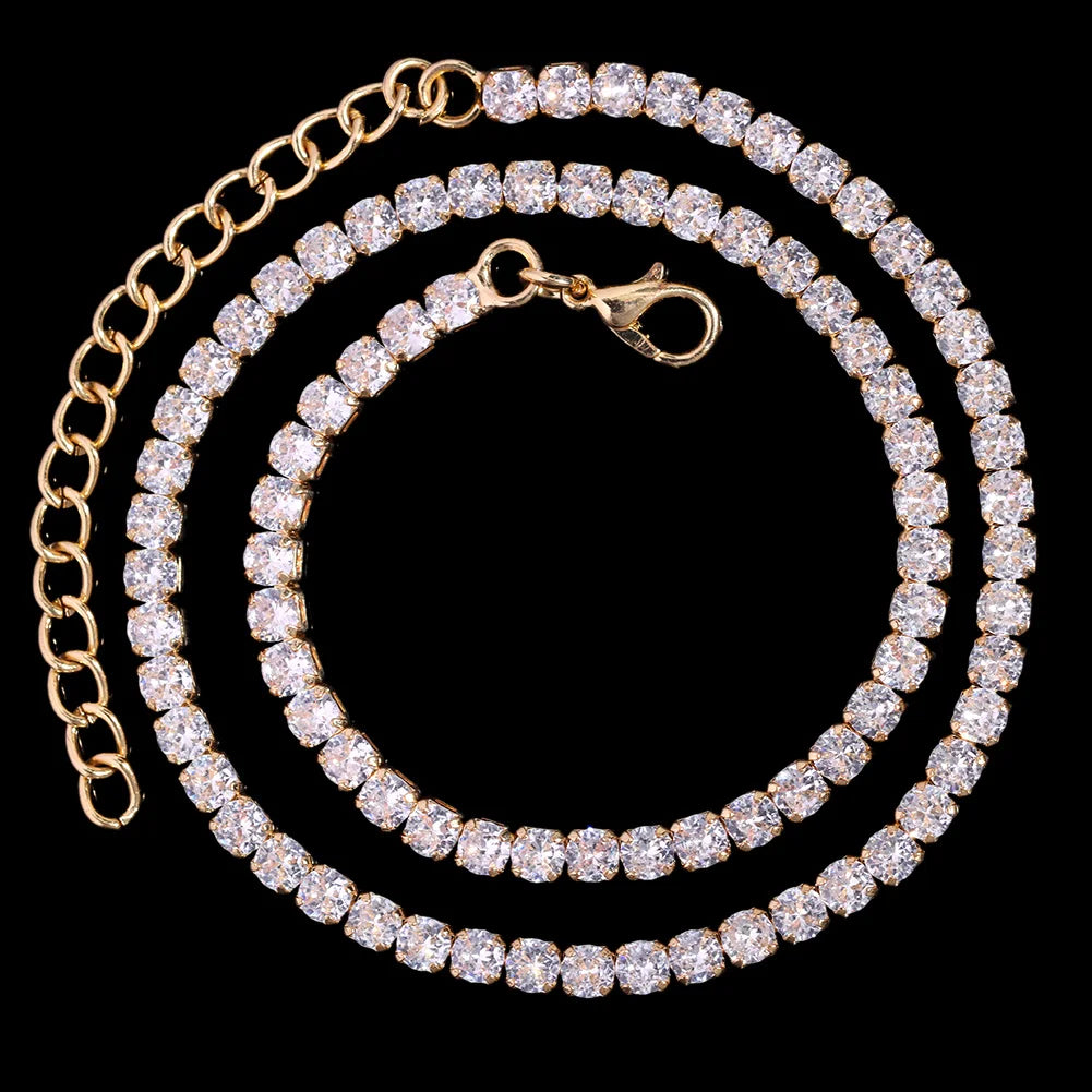 16/18/20/22/24inch Prong Iced Out Cuban Link Chain